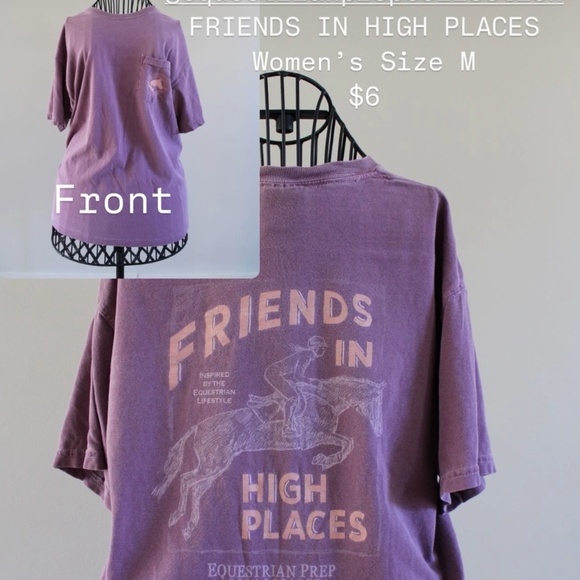 Equestrian T shirt - Picture 1 of 1